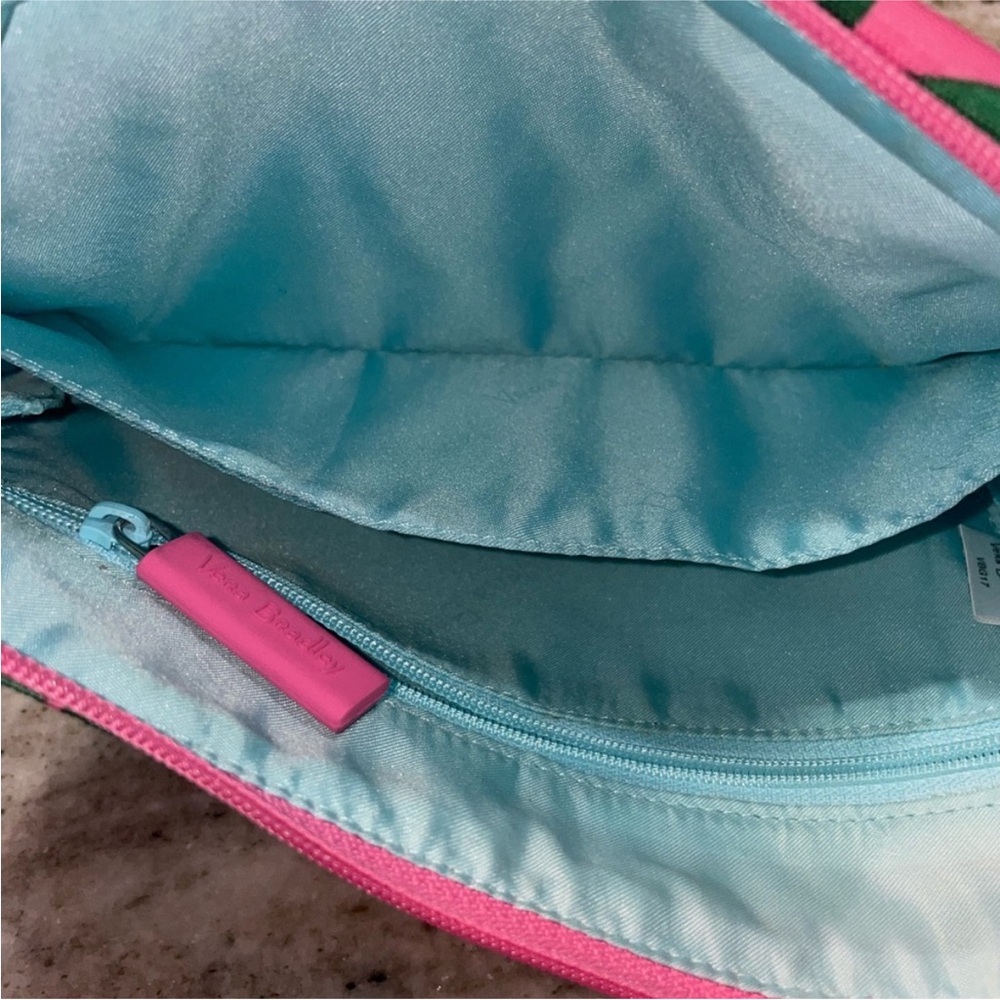 Vera Bradley pink, tropical Belt Bag EUC - Picture 6 of 9